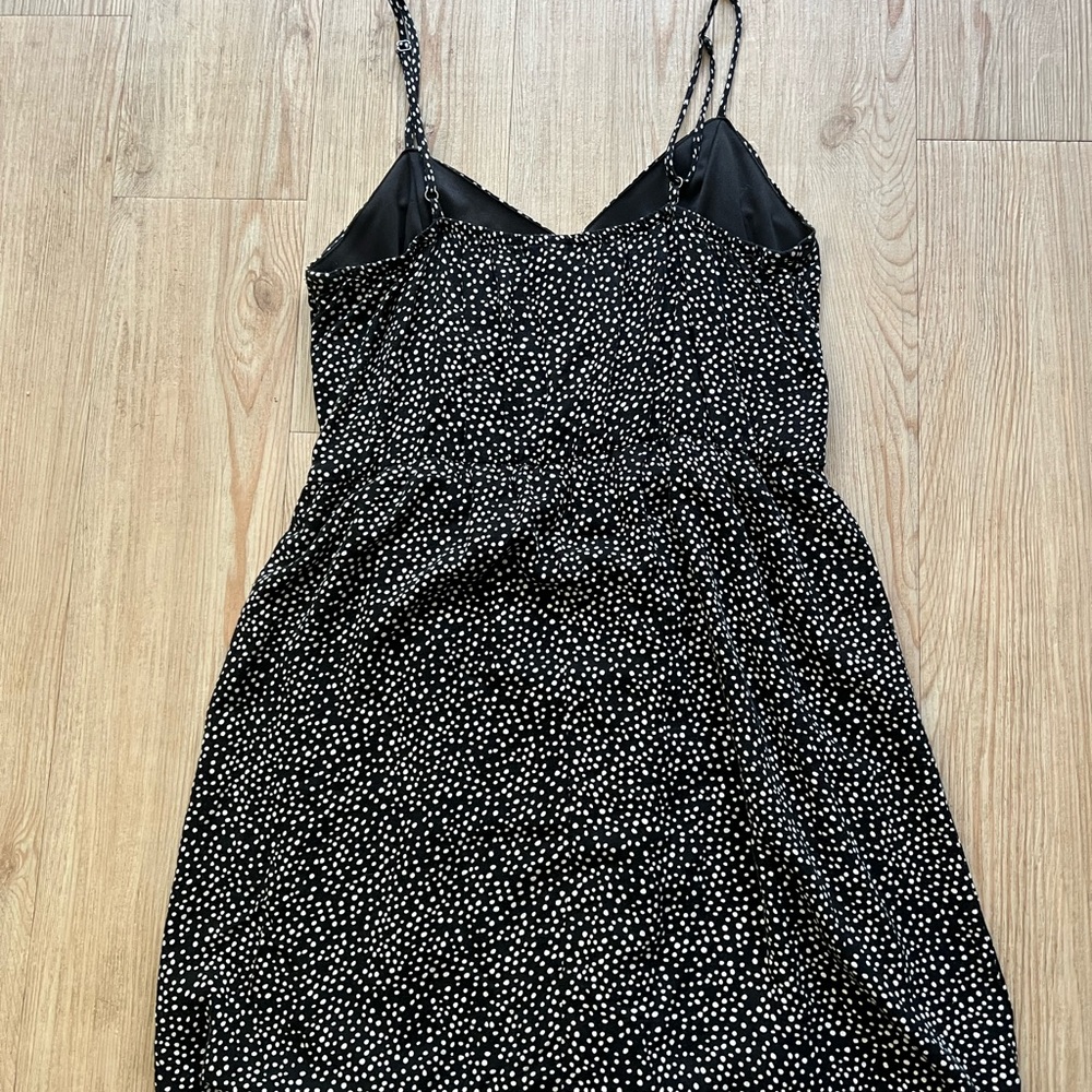 Xhilaration Black and White Spotted Mini Dress - Picture 2 of 2